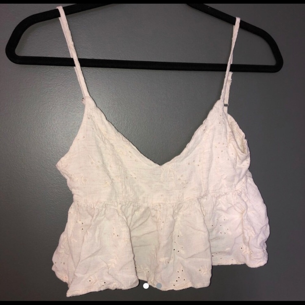Ivory crop top